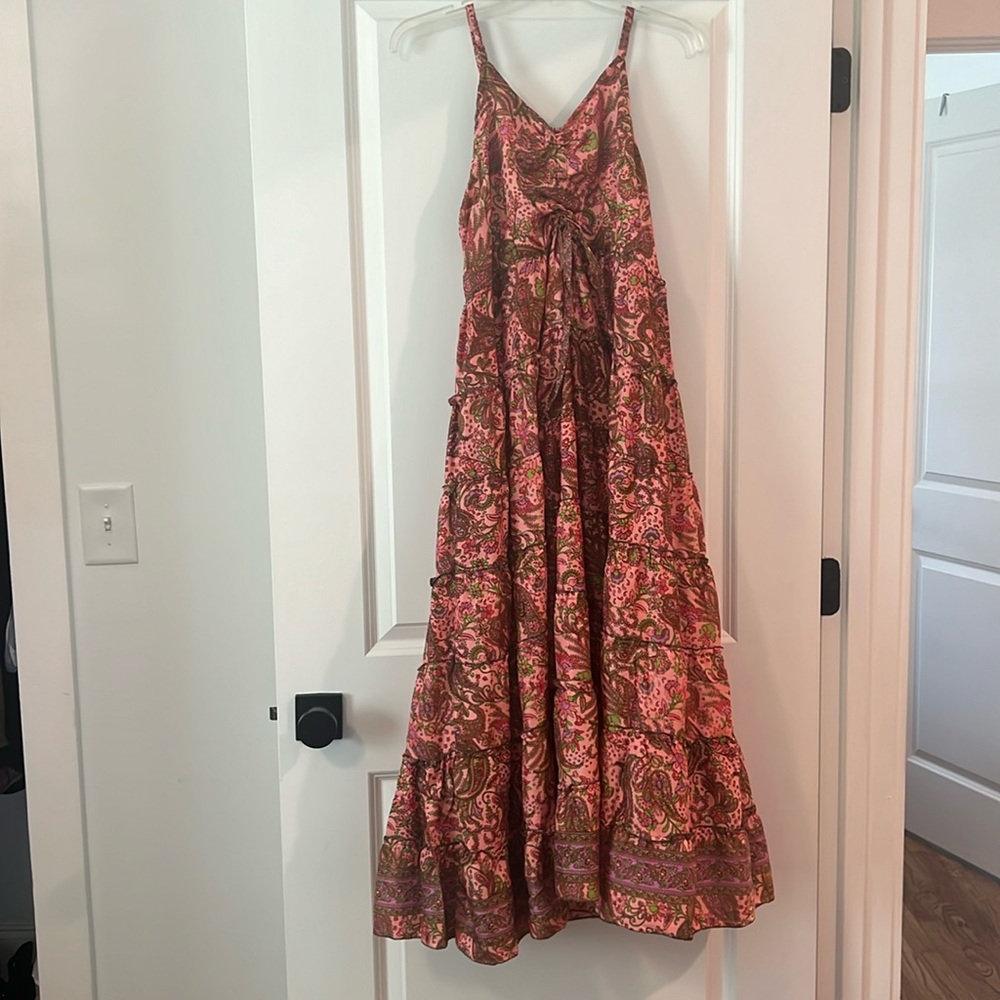 Beautiful maxi dress hand made from a boutique in Louisville KY.
